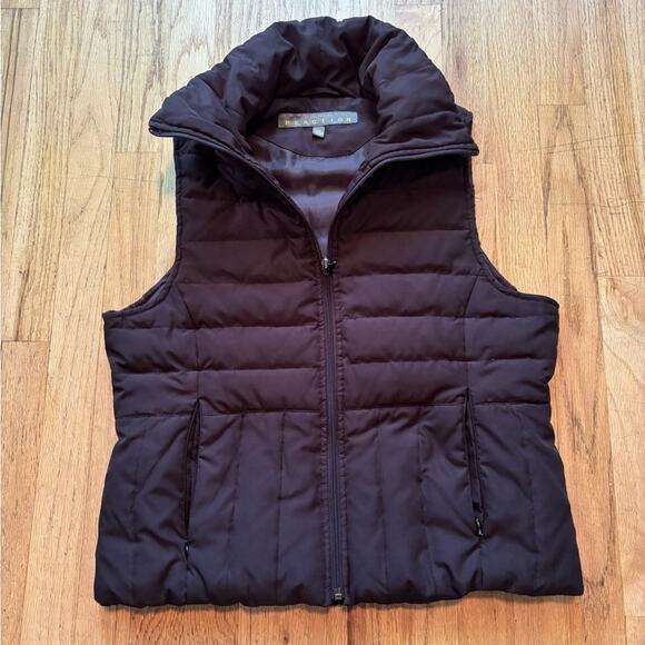 Women's Kenneth Cole Black Reaction Puffy Vest, size Large L - Picture 3 of 4